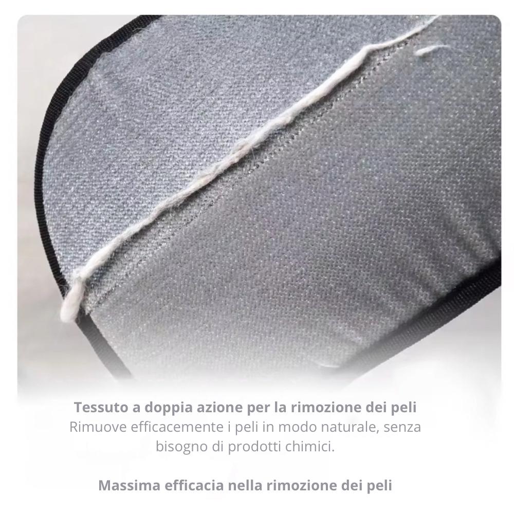 Guanto per la rimozione dei peli di animali