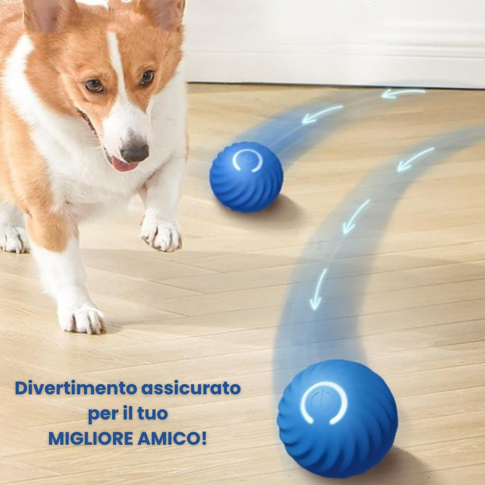 Palla giocattolo automatica per cani