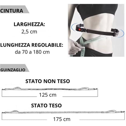 Guinzaglio per cani per la corsa