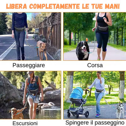 Guinzaglio per cani per la corsa